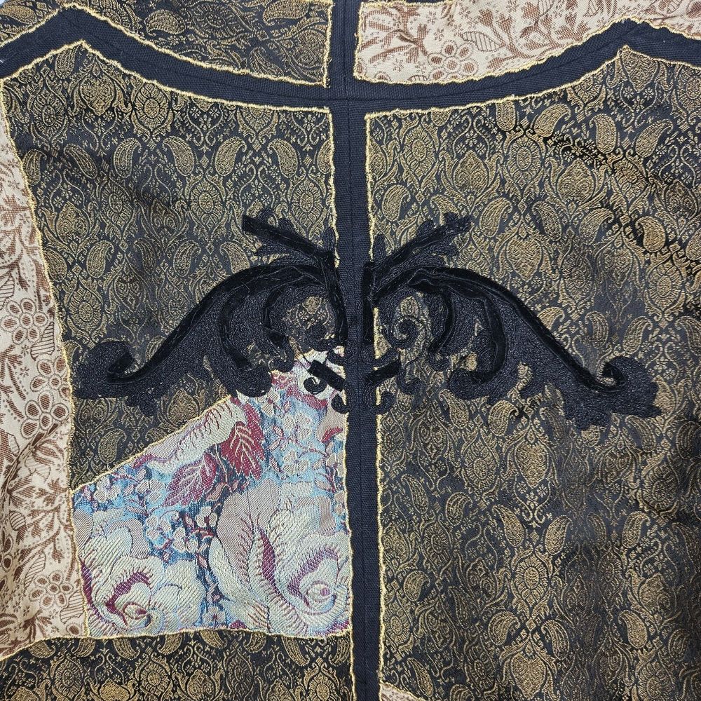 Soft Surroundings Multicolor Patchwork Jacket - image 8